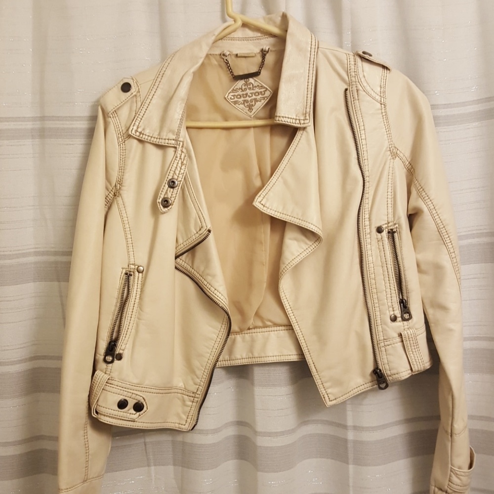 fashion leather jacket